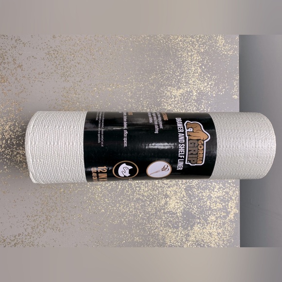 Gorilla Grip Gray Drawer and Shelf Liner Protect Cabinets Organization BNIP - Picture 5 of 5